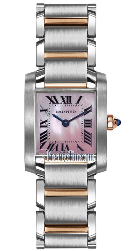 w51027q4 Cartier Tank Francaise Small Ladies Watch